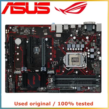 Для материнской платы компьютера ASUS PRIME B250-PLUS LGA 1151 DDR4 64G Для настольной материнской платы Intel B250 SATA III PCI-E 3,0x16 7