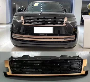 Для Land Rover Range Rover Vogue 2023 Высококачественный материал из АБС-пластика Сетчатая решетка переднего бампера автомобиля вокруг отделки Гоночные решетки