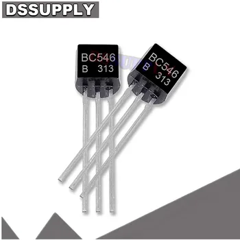 50 штук BC546B TO-92 BC546 TO92 Триодный транзисторный набор микросхем 16