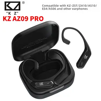 KZ AZ09 Pro Настоящие Беспроводные Наушники Bluetooth-Совместимый Кабель Обновления 5.2 Беспроводные Затычки Для ушей Гарнитура Наушники с шумоподавлением 5