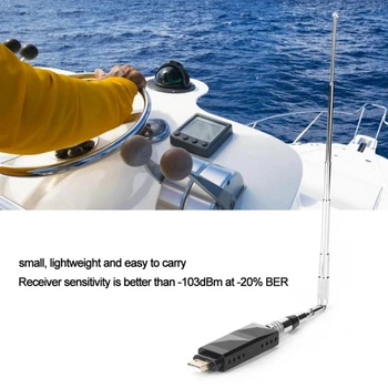 Приемник AIS для морской лодки с USB-выходом AR-10, двухканальный ABS + металл 5