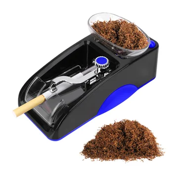 Электрическая легкая Мини-автоматическая машина для скручивания сигарет EU /US Plug, делающая устройство для прикуривания табака, роликовый измельчитель табака, инструмент для курения 16