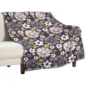 Новое одеяло с цветочным рисунком мира, персонализированное подарочное фланелевое одеяло 1
