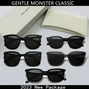 2023 Корея, модные солнцезащитные очки GENTLE MONSTER, роскошный бренд, дизайнерские мужские женские Поляризованные солнцезащитные очки UV400, Лучший подарок 1