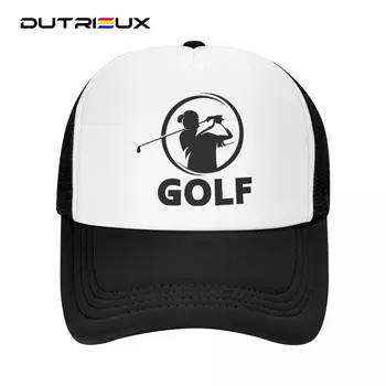 Изготовленная на заказ бейсболка для гольфа DUTRIEUX, спортивная Мужская Женская регулируемая шляпа дальнобойщика, летние бейсболки Snapback 8