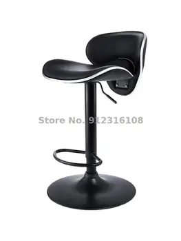 Немецкий барный стул современный простой барный стул KTV с поворотным подъемником спинки офисный стул для стойки регистрации бытовой высокий табурет 11