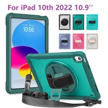 Сверхпрочный противоударный чехол Iris для Apple iPad 10th 2022 10,9-дюймовый Защитный чехол Специально для детей 12