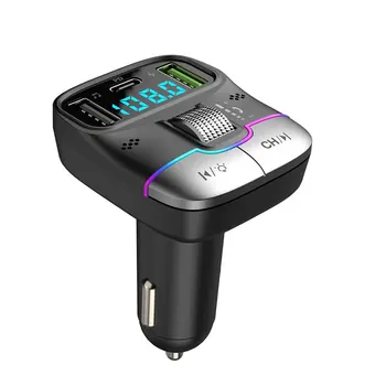Встроенный микрофон - адаптер Bluetooth Со светодиодным дисплеем Для четких вызовов и прямого воспроизведения 16
