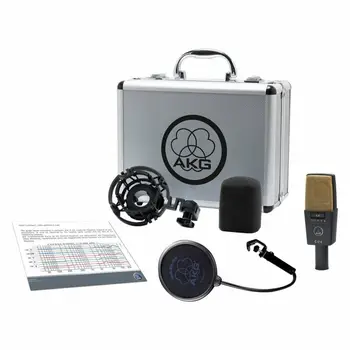 AKG Pro Audio C414 XLII Вокальный конденсаторный микрофон с большой диафрагмой с чехлом 11