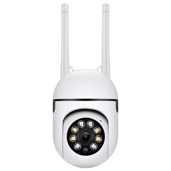 Умная Wifi-камера наблюдения JABS 1080P 2MP, полноцветная беспроводная камера ночного видения для помещений, домашняя камера безопасности