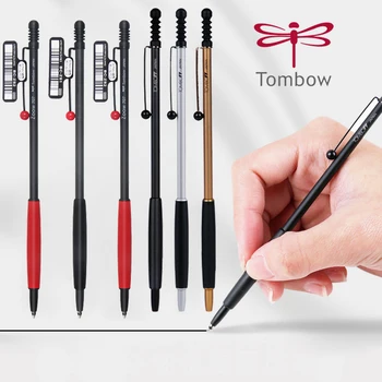 Мини-Шариковая Ручка TOMBOW BC-ZS Для Письма Гладкая Портативная Металлическая Роликовая Шариковая Ручка 0,7 мм ZOOM707 Черные Шариковые Школьные Принадлежности