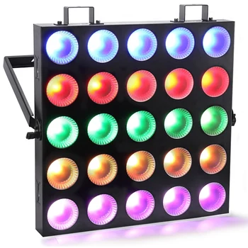 Профессиональный сценический светильник Marslite DMX мощностью 25 * 10 Вт с цветной светодиодной матрицей RGB по лучшей цене 9