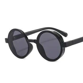 DCF 2023, Новые модные Круглые солнцезащитные очки Для женщин и мужчин, Оправа из цветных линз, Винтажные вечерние Пляжные Универсальные солнцезащитные очки UV400 11