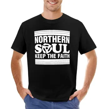 Футболка Northern Soul, одежда kawaii, футболка с коротким рукавом, топы больших размеров, тяжелые футболки для мужчин 1