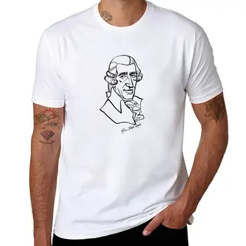 Новая футболка с изображением Франца Иосифа Гайдна, мужская одежда, спортивная рубашка, милые топы, футболки для мужчин 3