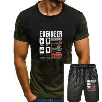 Инженер в мужской футболке, Многозадачный, любит пиво, требует кофе, решение проблем Осторожно, Долгие часы работы, моя причина - Запойное пьянство 6
