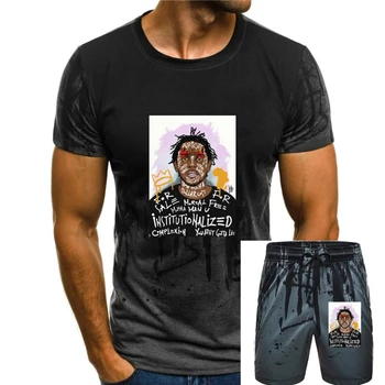 Черная футболка Kendrick Lamar на заказ, Размер S-3XL, мужская и женская футболка, бесплатная доставка, горячая распродажа 2020, супер мода 16