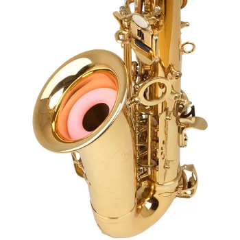 Глушитель с силиконовым цветным фильтром для саксофона для практики использования глушителя для альт-саксо-тенор-саксофона 8