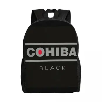 Изготовленные на заказ Кубинские сигары, рюкзаки с логотипом Cohiba, мужская и женская мода, сумка для книг для школы, сумки для колледжа