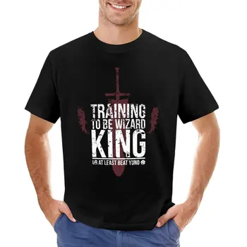 Тренируясь стать королем-волшебником или, по крайней мере, победить Юно, футболка blondie, мужская футболка, черные футболки для мужчин 11