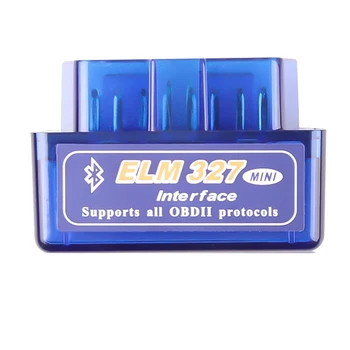 Автомобильный детектор неисправностей ELM327 Mini V2.1 Bluetooth OBD Двухрежимный сканер Bluetooth 5.1 для ремонта диагностического инструмента автомобиля 15