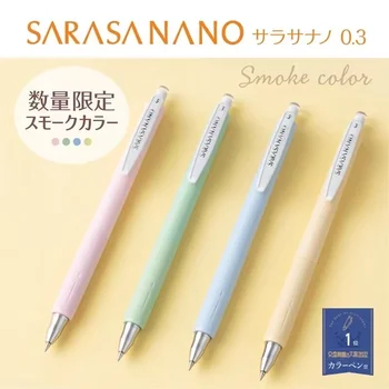 Японская гелевая ручка ZEBRA JJH72 0,3 мм Sarasa Nano Дымчатого цвета Специальное издание канцелярских принадлежностей Школьные принадлежности