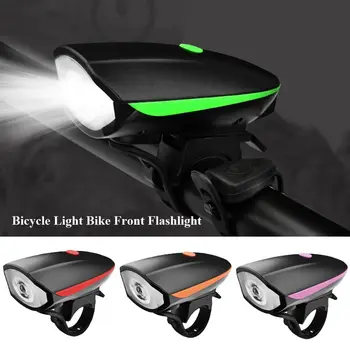 USB-зарядка, водонепроницаемые аксессуары для велоспорта, передний фонарик для велосипеда, широкий диапазон света, сверхлегкая фара, велосипедный фонарь 3