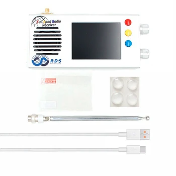 TEF6686 Полнодиапазонный FM/MW/коротковолновый HF/LW радиоприемник с 3,2-дюймовым ЖК-экраном V1.18 Прошивка радиоприемника 1