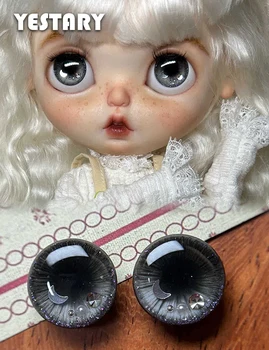 YESTARY BJD Кукла 14 мм Глаза Для Игрушек Аксессуары Для Кукол Blythe Красочная Серия Модных Магнитных Клеевых Глазных Чипов Для Игрушек Blythe Bjd