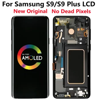 Оригинальный Super AMOLED Дисплей для SAMSUNG Galaxy S9 G960 ЖК-Дисплей с Сенсорным Экраном Digitizer S9 Plus G965 Запчасти для Ремонта 4