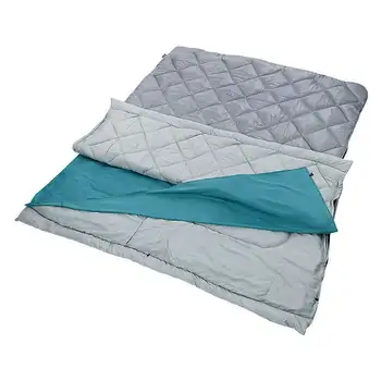 ® Двухместный спальный мешок для взрослых и 2 человек Tandem 45°F, серый 10