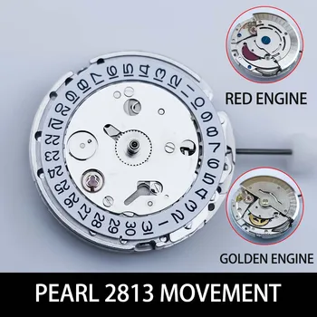 Оригинальные аксессуары для часов Оригинальный Механизм Pearl 2813 с календарем Полностью автоматический механический механизм 2813 Механизм 2