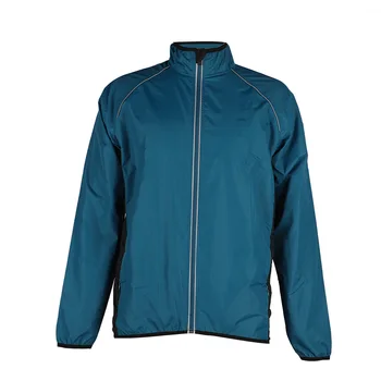 Велосипедная куртка, велосипедное пальто, ткань со светоотражающей полосой, эластичные манжеты с усадкой, подол, карман на молнии для мужчин для ночной езды 10