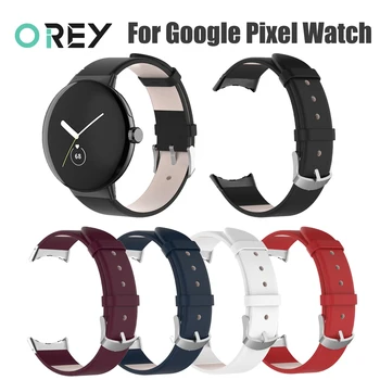 Деловой ремешок из искусственной кожи для Google Pixel Watch, ремешок для часов, смарт-часы, ремешок для часов, браслет, аксессуары для ремешков Pixel Watch 4
