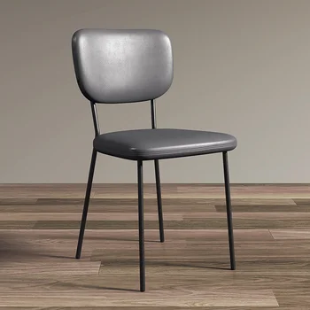 Черные Роскошные Ресторанные стулья Nordic Comfortable Дизайнерский акцент Индивидуальные стулья Мебель для столовой Sedie Cucina Hone MQ50CY