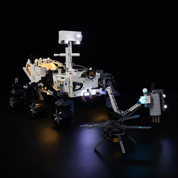 Комплект светодиодной подсветки для 42158 НАСА марсоход Perseverance (строительные блоки в комплект не входят) 7