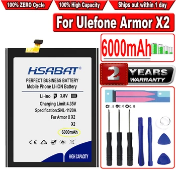 Аккумулятор HSABAT 6000 мАч для Ulefone Armor X2 11