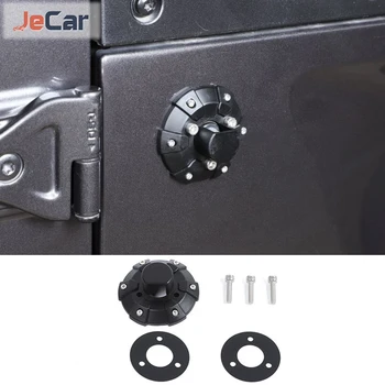 JeCar, черная автомобильная радиоантенна, Декоративная крышка из ABS нержавеющей стали для Jeep Wrangler JK JL JT, Аксессуары для экстерьера автомобилей
