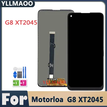 Оригинальный Для Motorola MOTO G8 Дисплей XT2045-1 XT2045-2 XT2045-5 ЖК-дисплей С сенсорным Экраном, Дигитайзер Для MOTO G8 XT2045 Экран 11