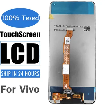 Черный мобильный телефон В комплекте с ЖК-экраном для мобильного телефона VIVO Z6 TFT-дисплей, сенсорный экран, дигитайзер для ремонта 8