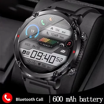 Смарт-часы для мужчин 1,6-дюймовый сенсорный браслет, фитнес-трекер, спортивные часы, Bluetooth-вызов, смарт-часы, мужские умные часы 5