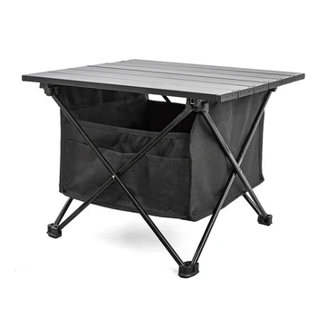 Складной стол для кемпинга на открытом воздухе, стол из алюминиевого сплава, барбекю, портативный бытовой стол для яичных рулетов, складной квадратный стол 3