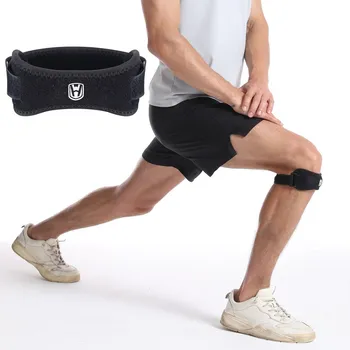 Стоит 1 шт. Спортивный бандаж для коленной чашечки Регулируемые наколенники EVA для поддержки колена Защитное снаряжение Баскетбольный волейбольный протектор 5