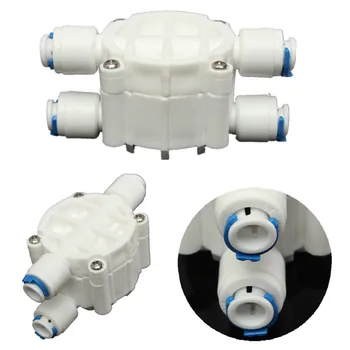 4-Ходовой 1/4-портовый Автоматический запорный клапан для системы фильтрации воды обратного осмоса RO
