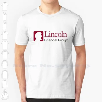Повседневная футболка Lincoln Financial с рисунком высшего качества, футболки из 100% хлопка 4