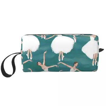 Портативные сумки для танцовщиц балета, косметички, косметичка для путешествий, кемпинга, активного отдыха, сумка для туалетных принадлежностей и украшений 7