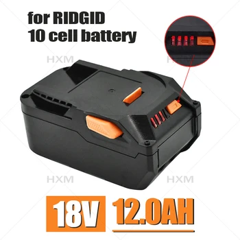 для Литиевой Батареи RIDGID 18V замените R840087 AC840087P R840083 R840085 R840086 AC840085 AC840086 AC840089 Аккумуляторные Дрельные Инструменты 11
