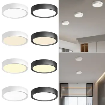 Ультратонкая круглая панель для домашнего декора Светильник Потолочный светильник Led 15