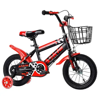12-дюймовый детский велосипед Для мальчиков и девочек, детский велосипед, устойчивый и безопасный, Рама из высокоуглеродистой стали, Утолщенное Удобное Легкое седло. 15