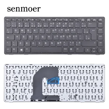 Senmoer Ноутбук Teclado Клавиатура для HP Probook 6460B 8460 8460P 8460W 8470 8470B 8470P 8470 6470 BR С Рамкой 4